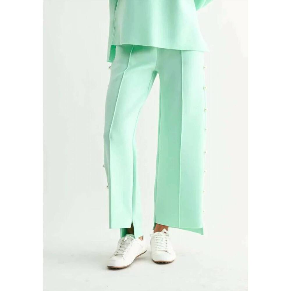 NEW JOH farrah pearl pant in mint